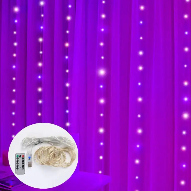 LED Curtain Garland Lights - Iquality