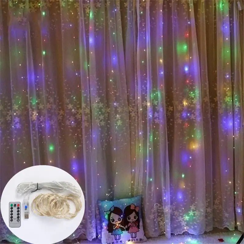 LED Curtain Garland Lights - Iquality