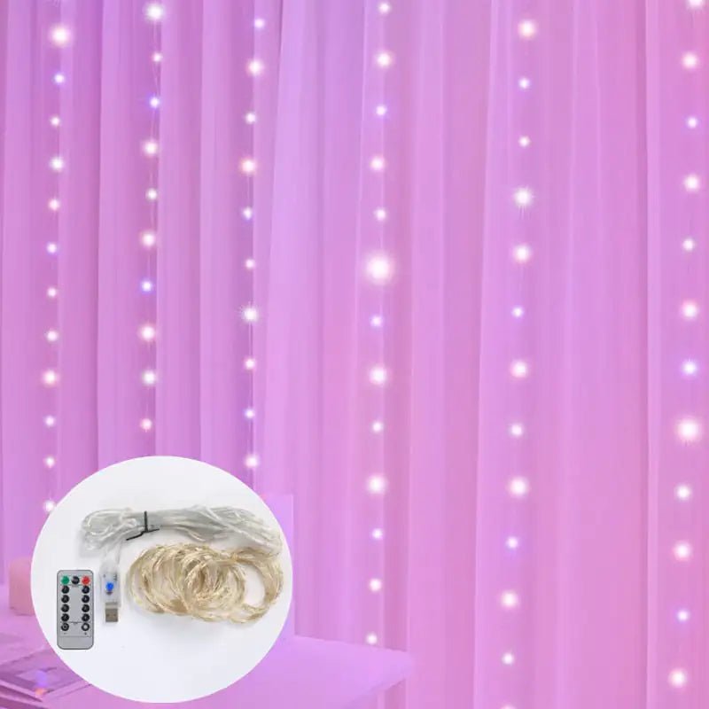 LED Curtain Garland Lights - Iquality