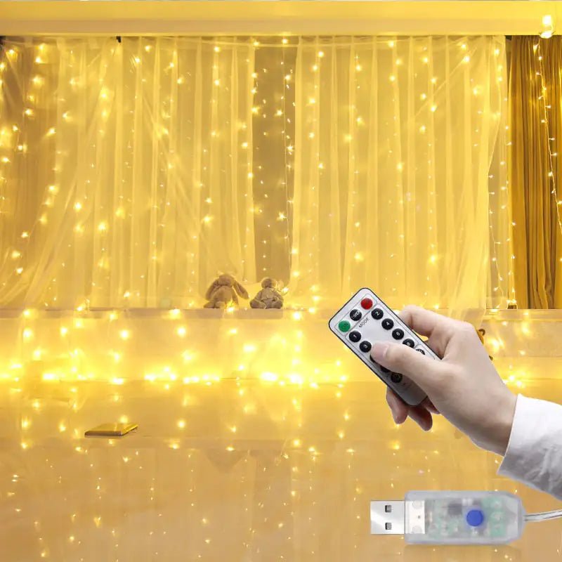 LED Curtain Garland Lights - Iquality